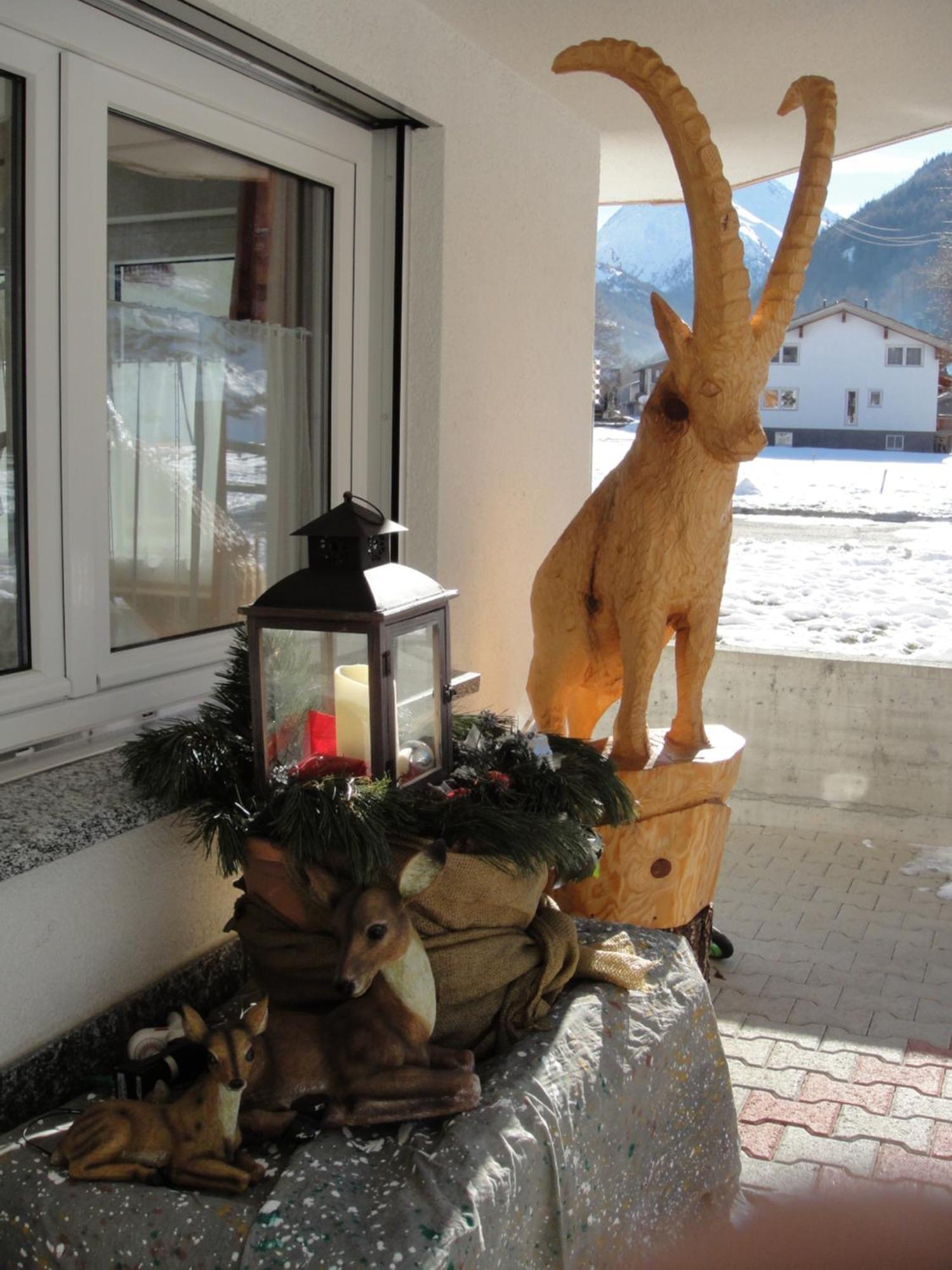 Haus Alpenstern Apartment Saas-Grund Ruang foto