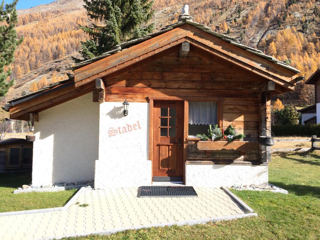 Haus Alpenstern Apartment Saas-Grund Bagian luar foto