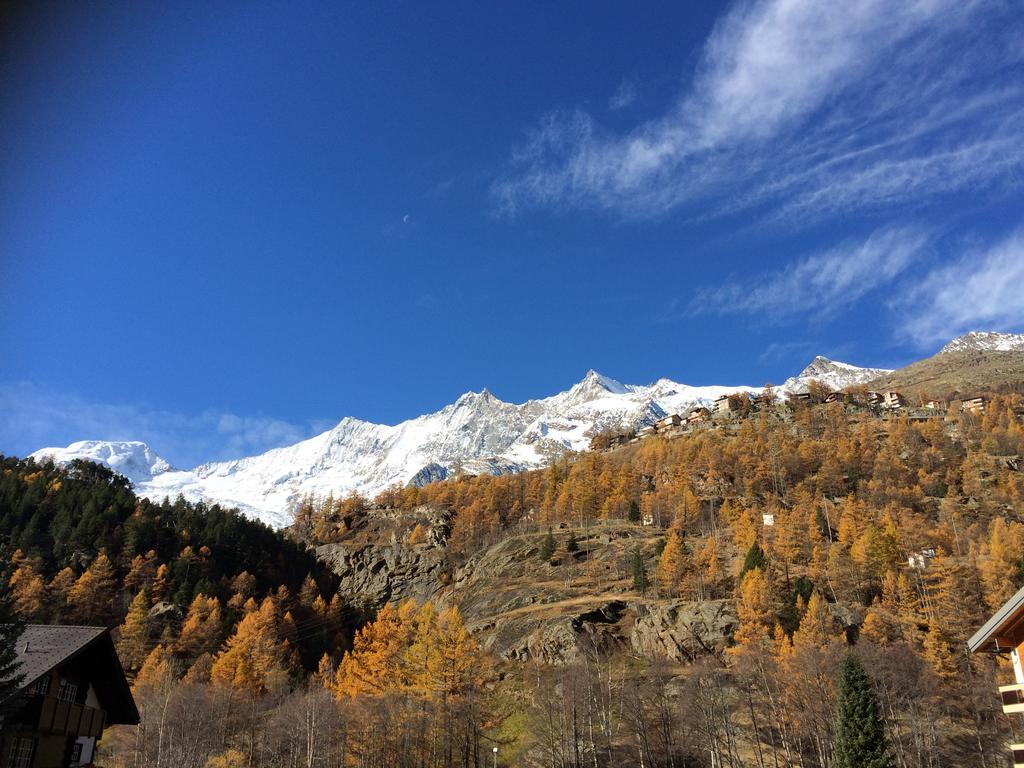 Haus Alpenstern Apartment Saas-Grund Bagian luar foto