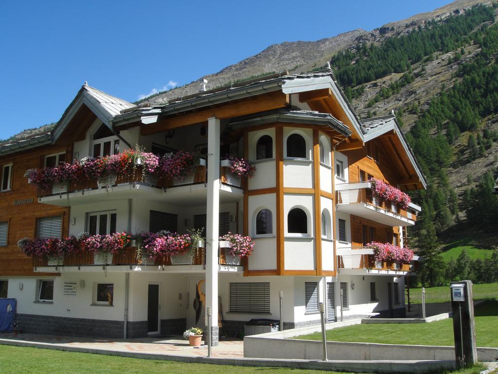 Haus Alpenstern Apartment Saas-Grund Bagian luar foto